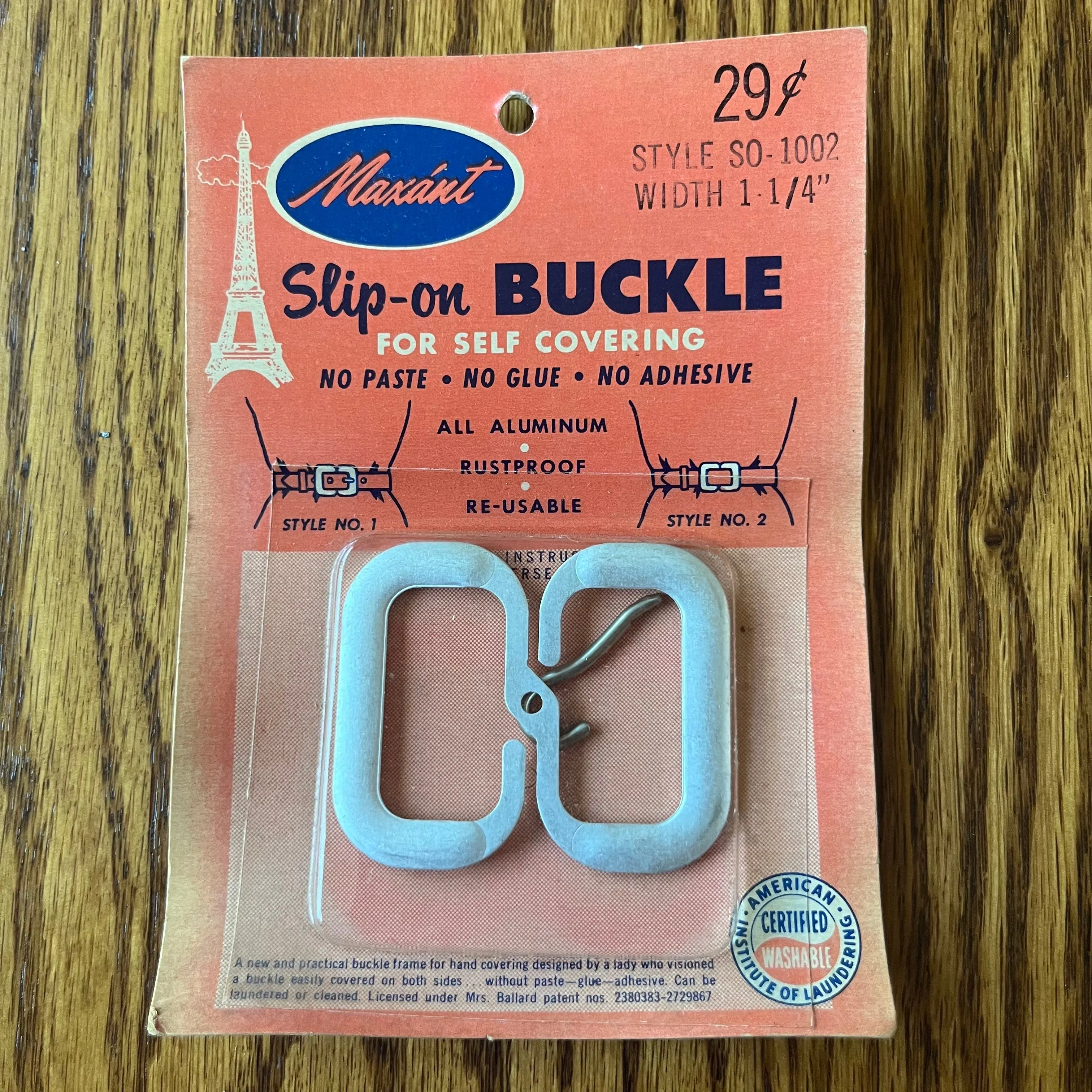 1970’s Maxant Slip-on Belt Buckle