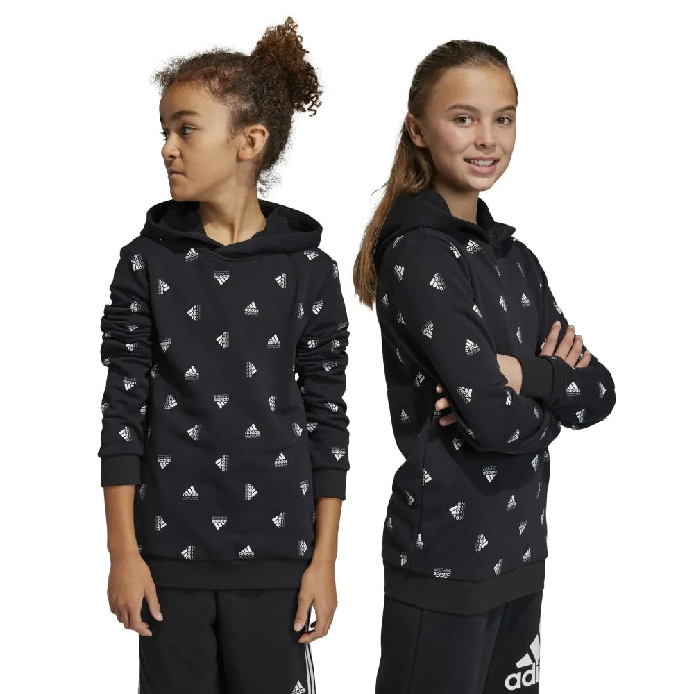 adidas Brand Love Allover Kid's Print Hoodie