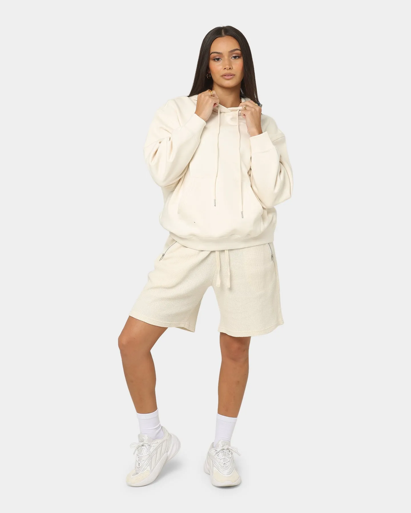 Adidas Women's No Dye Hoodie Non-Dye