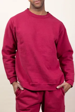 Adult Cotton Fleece LS Crew