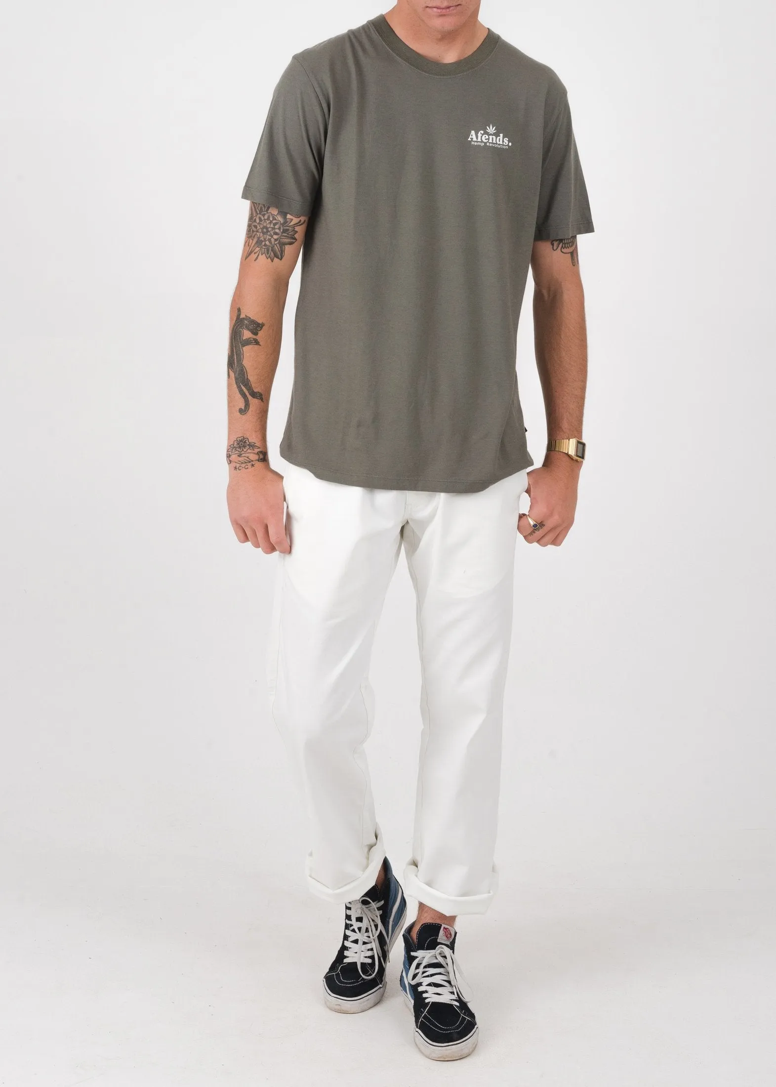 Afends Mens Choices - Hemp Standard Fit Tee