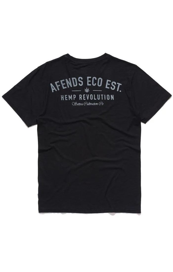 Afends Mens Eco Est. - Standard Fit Hemp Tee