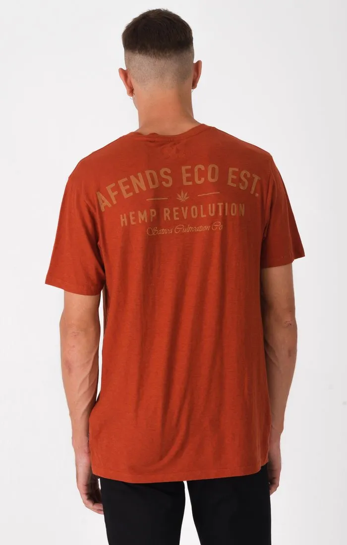 Afends Mens Eco Est. - Standard Fit Hemp Tee