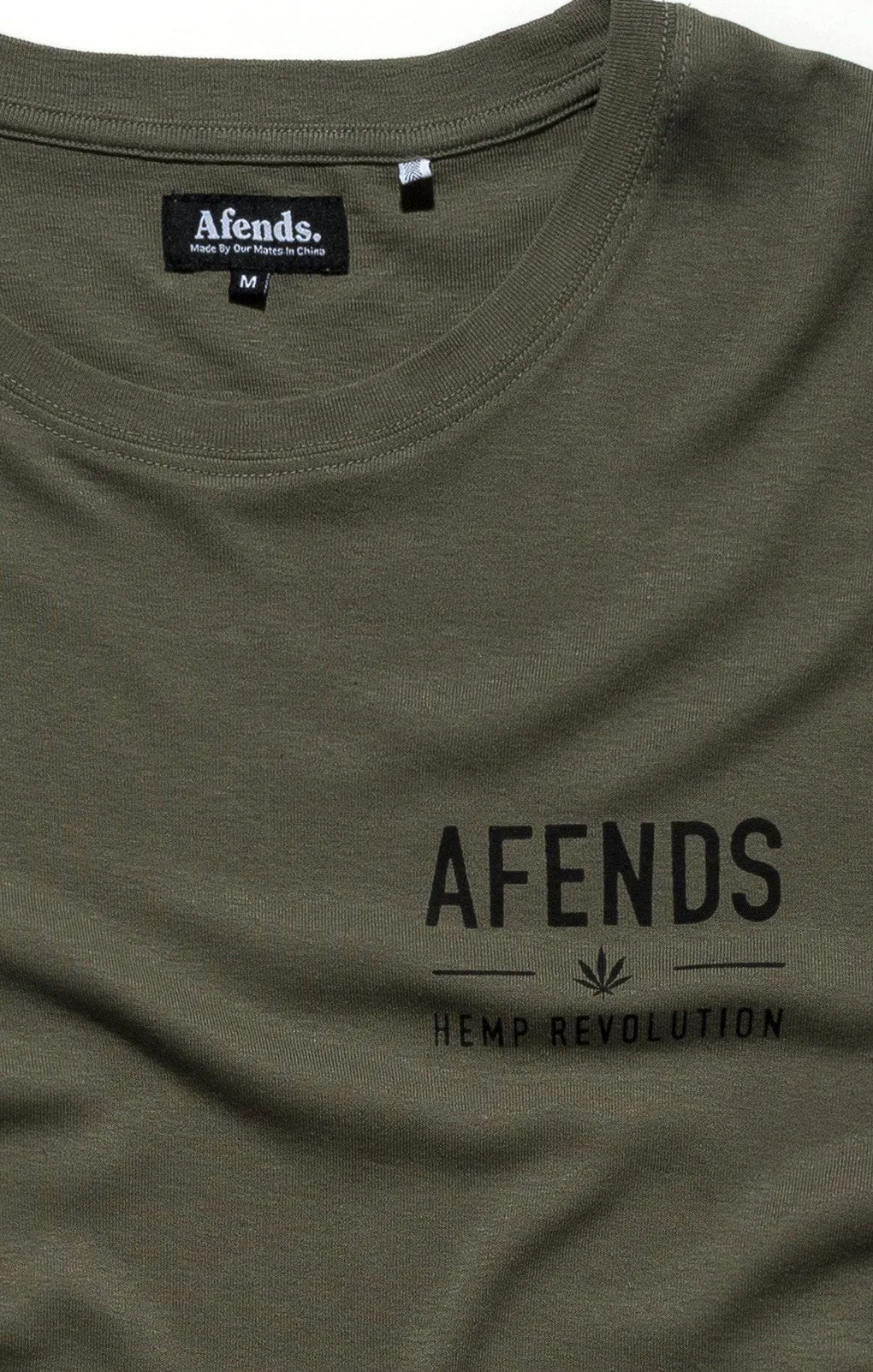 Afends Mens Eco Est. - Standard Fit Hemp Tee