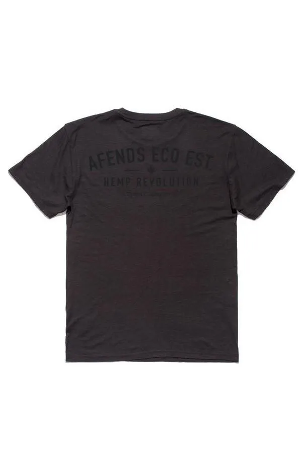 Afends Mens Eco Est. - Standard Fit Hemp Tee