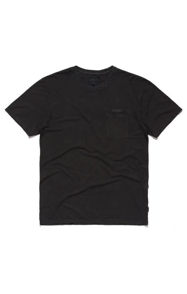 Afends Mens Hemlon - Standard Fit Pocket Hemp Tee