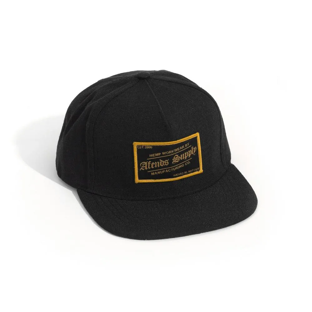 Afends Mens Hemp Supply - Snapback Hemp