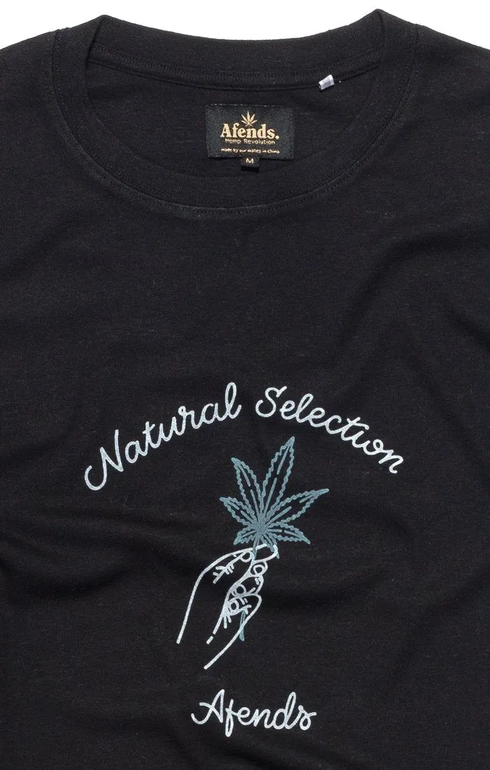 Afends Mens Natural Selection - Standard Fit Hemp Tee