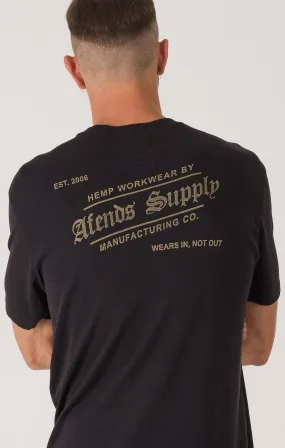 Afends Mens Sturdy - Standard Fit Hemp Tee