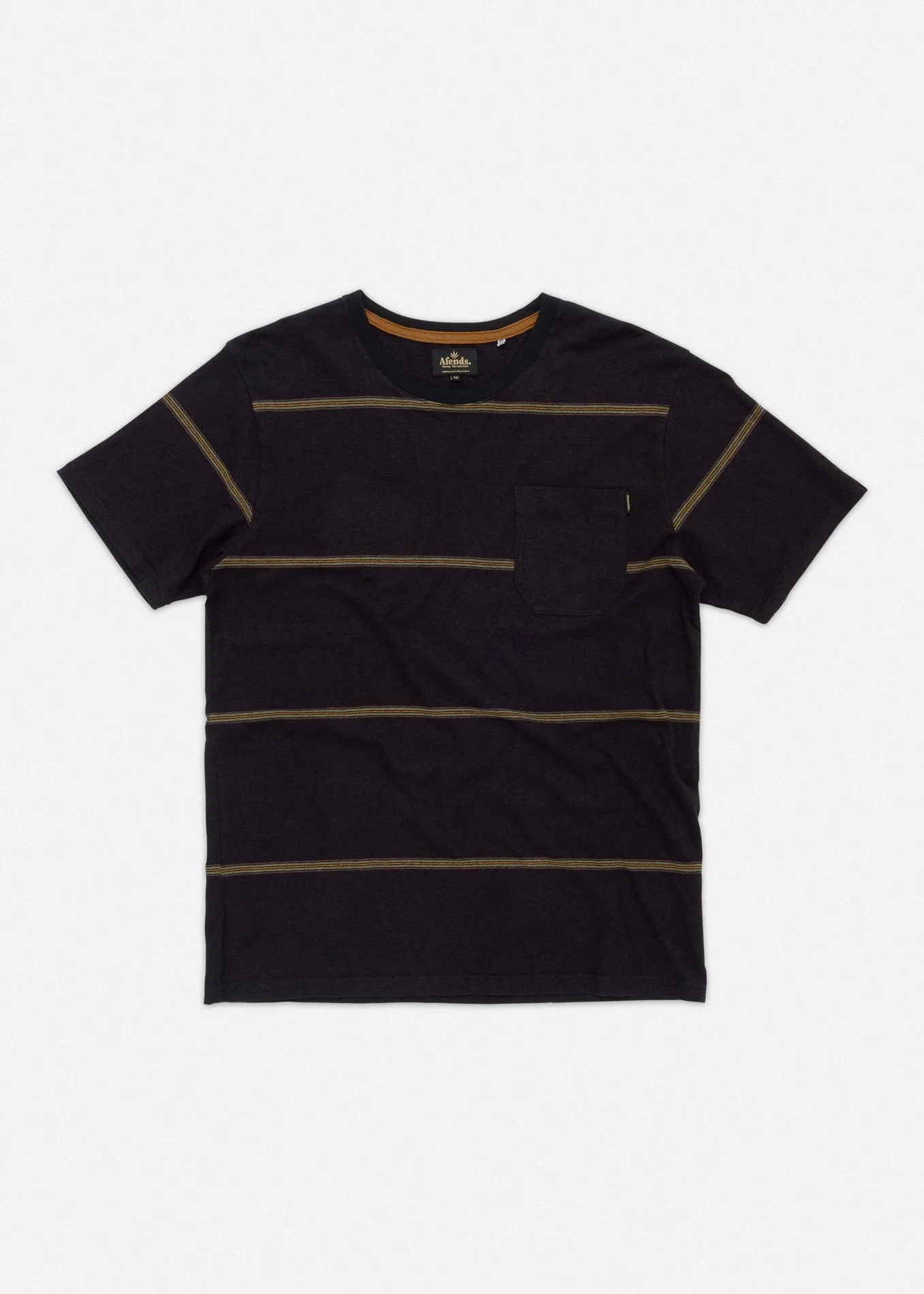 Afends Mens Subtropics - Hemp Standard Fit Pocket Tee