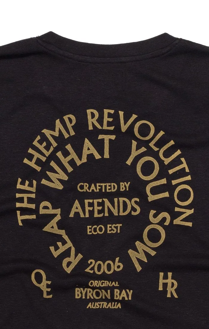 Afends Mens What You Sow - Standard Fit Hemp Tee