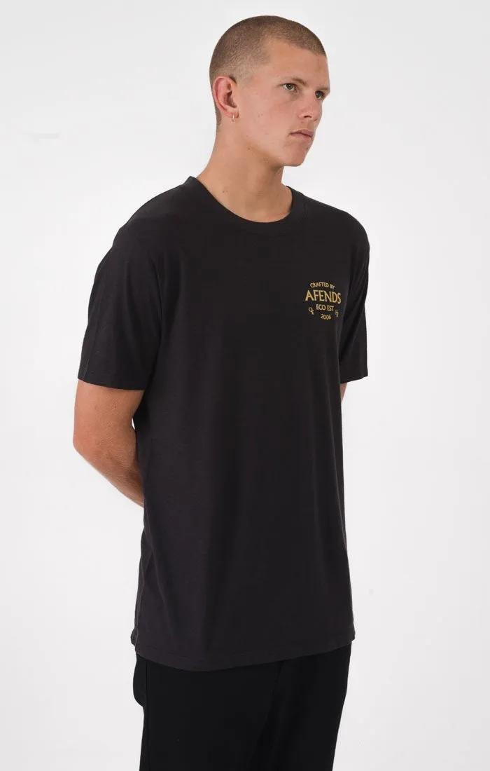 Afends Mens What You Sow - Standard Fit Hemp Tee