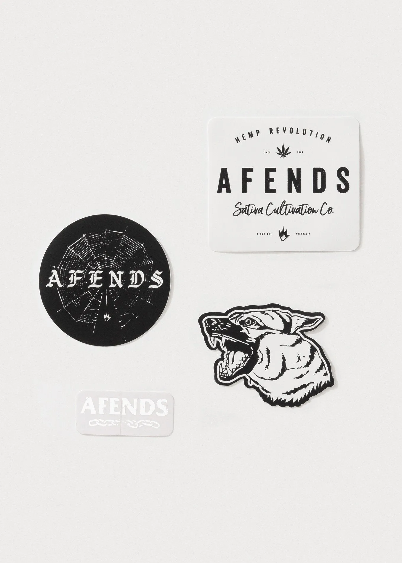 Afends Unisex Primary - Sticker Pack