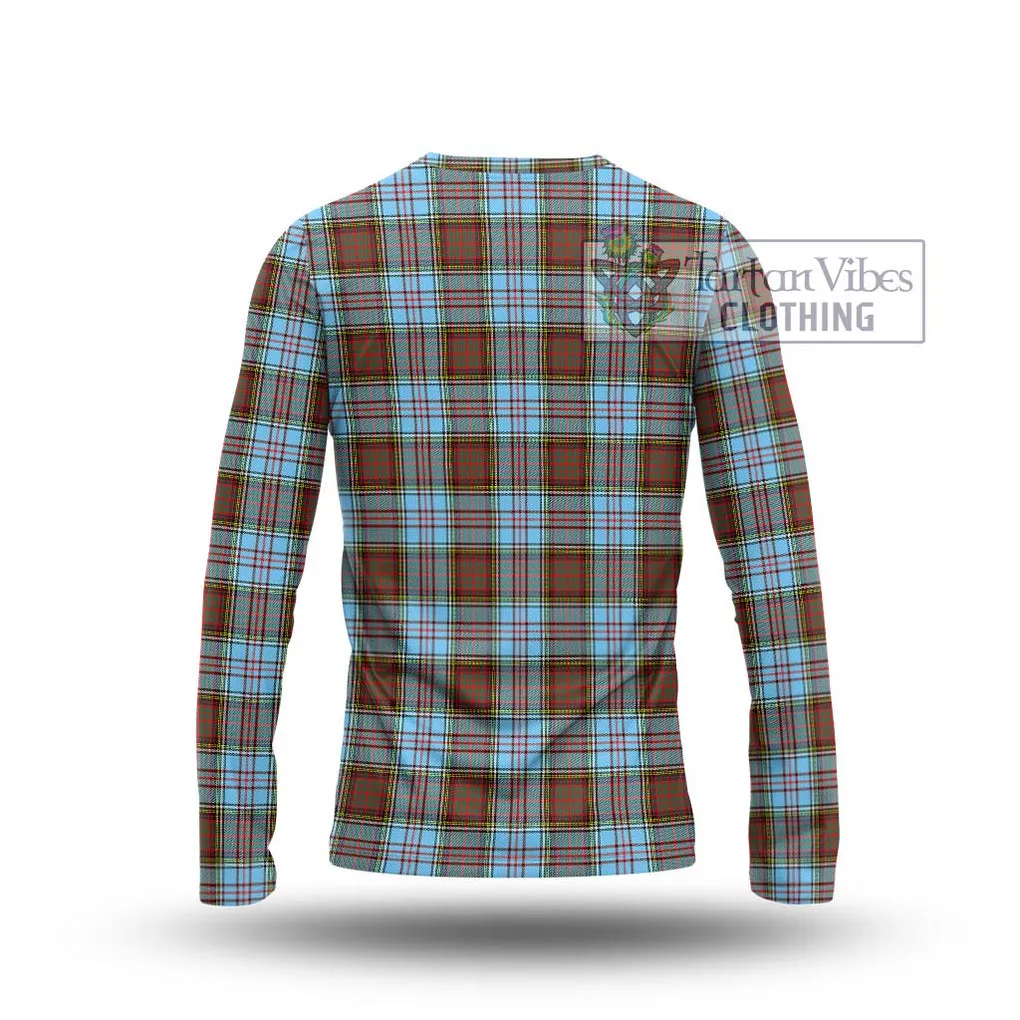 Anderson Ancient Tartan Long Sleeve T-Shirt with Family Crest DNA In Me Style