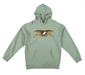 Antihero Eagle Hooded Sweatshirt Dusty Sage / Black