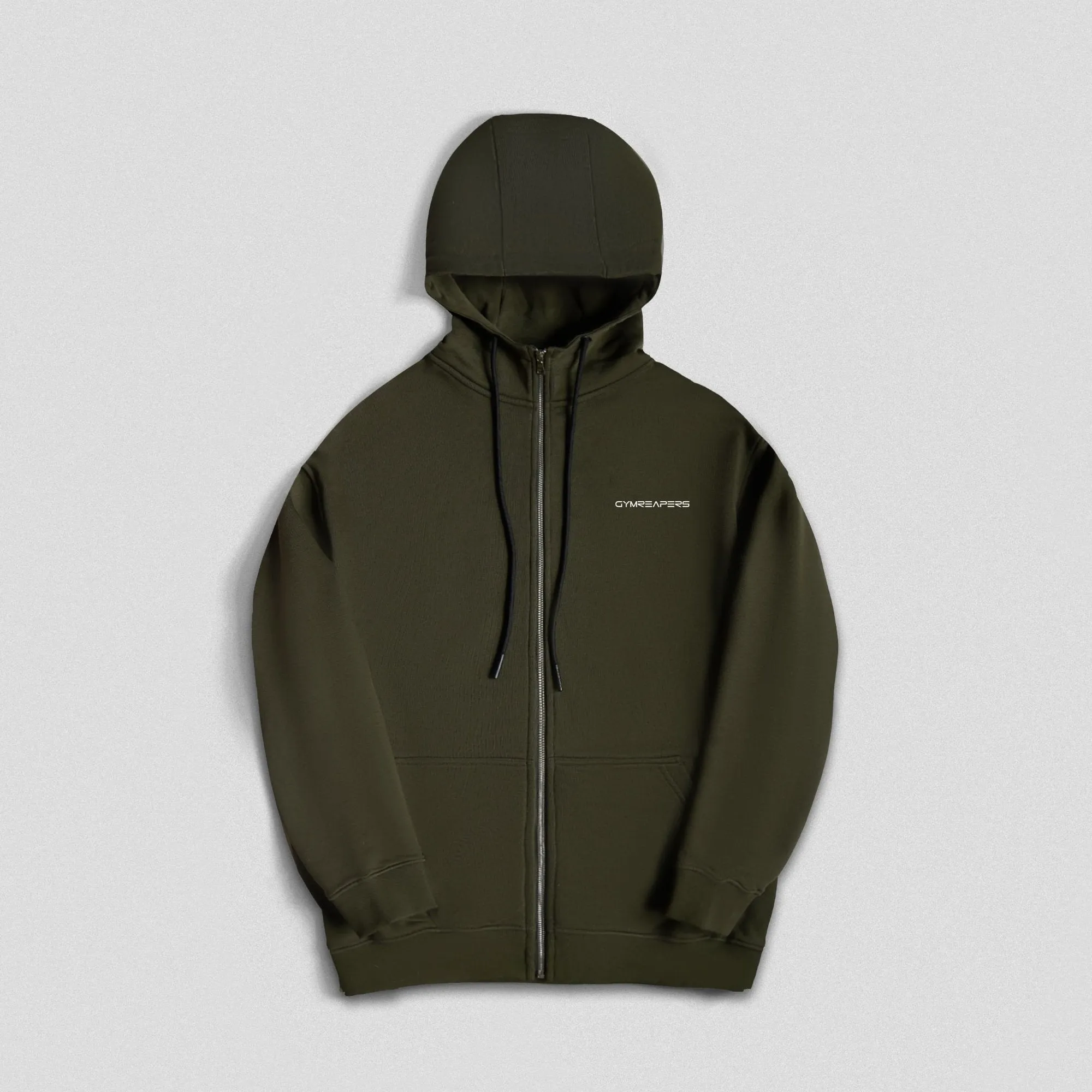 Ascend Zip-Up Hoodie - OD Green