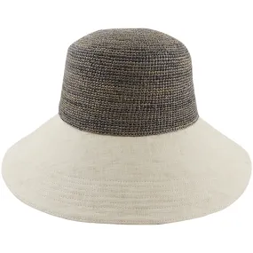 Avenel Dianne Raffia Hemp Hat - Natural