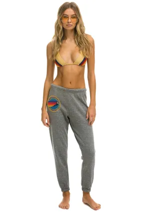 AVIATOR NATION VAIL SWEATPANTS - HEATHER GREY