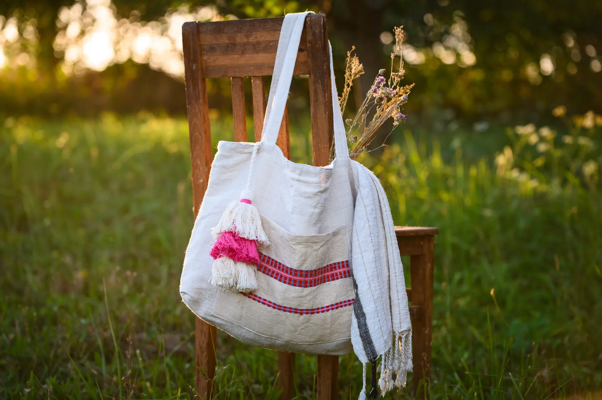 Bag: Antique grainsack bag from Hungary - BG258