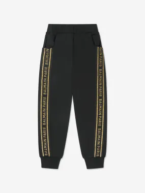 Balmain Girls Logo Trim Sweatpants