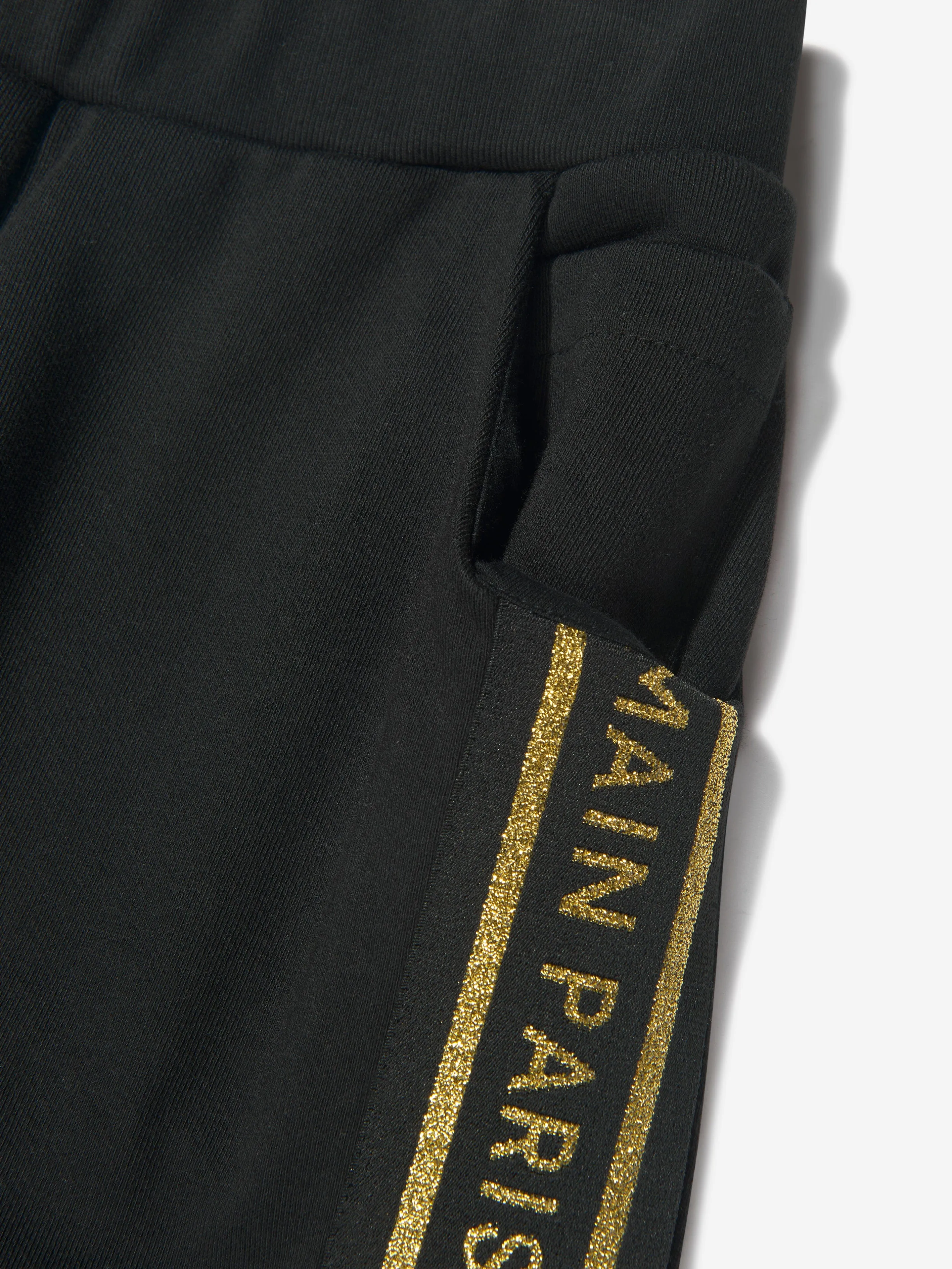 Balmain Girls Logo Trim Sweatpants