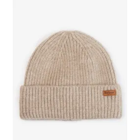 Barbour Pendle Beanie in Trench Beige