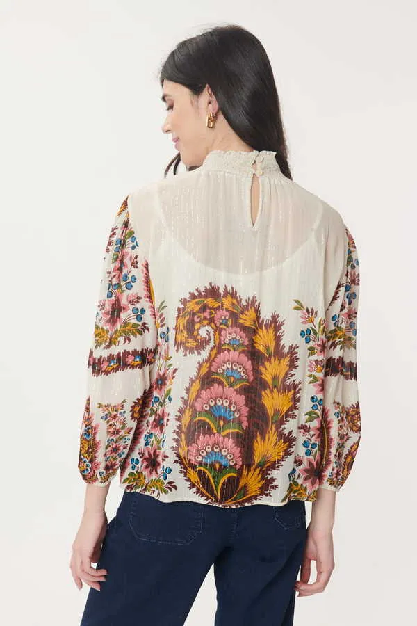 Bella Embroidered Blouse