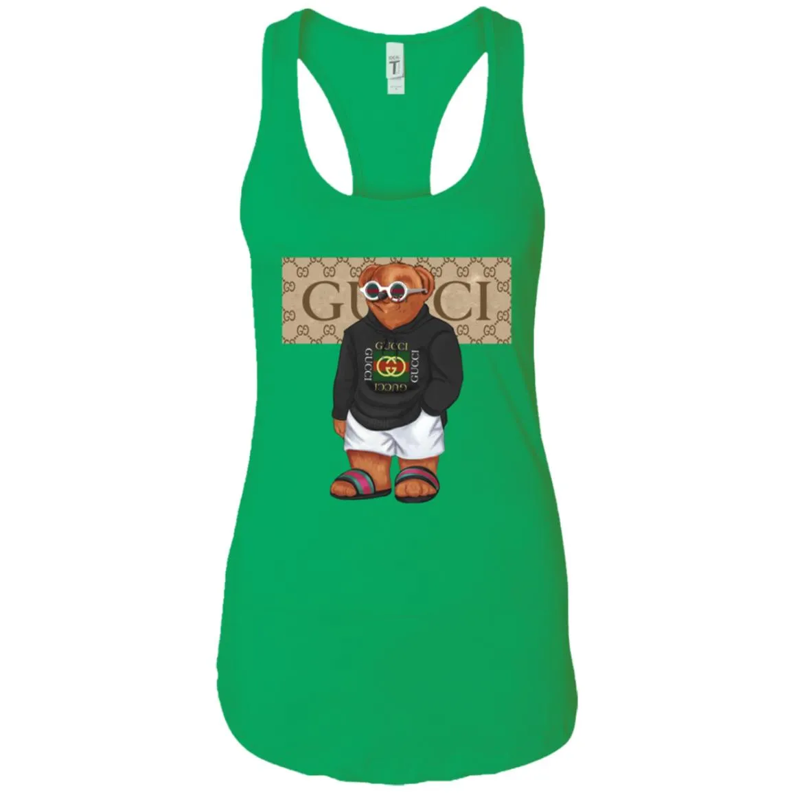 Best Gucci Bear Style Fashion T-shirt Women Tank Top