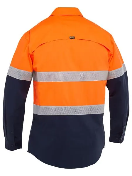 BISLEY X Airflow Hi Vis Taped Stretch Ripstop Shirt (BS6491T)