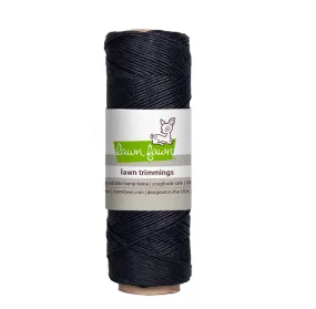 black hemp twine