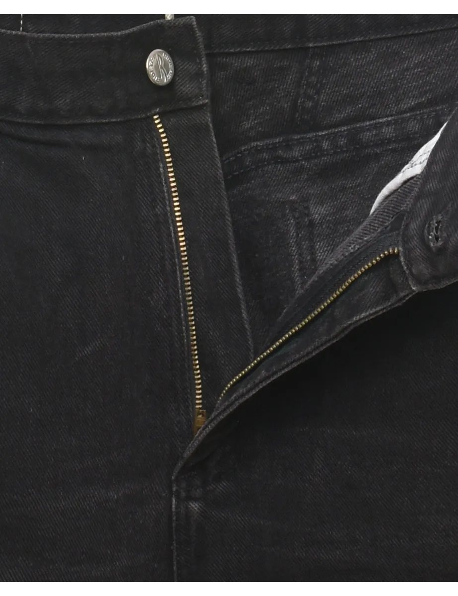 Black Tapered Lee Jeans - W31 L28