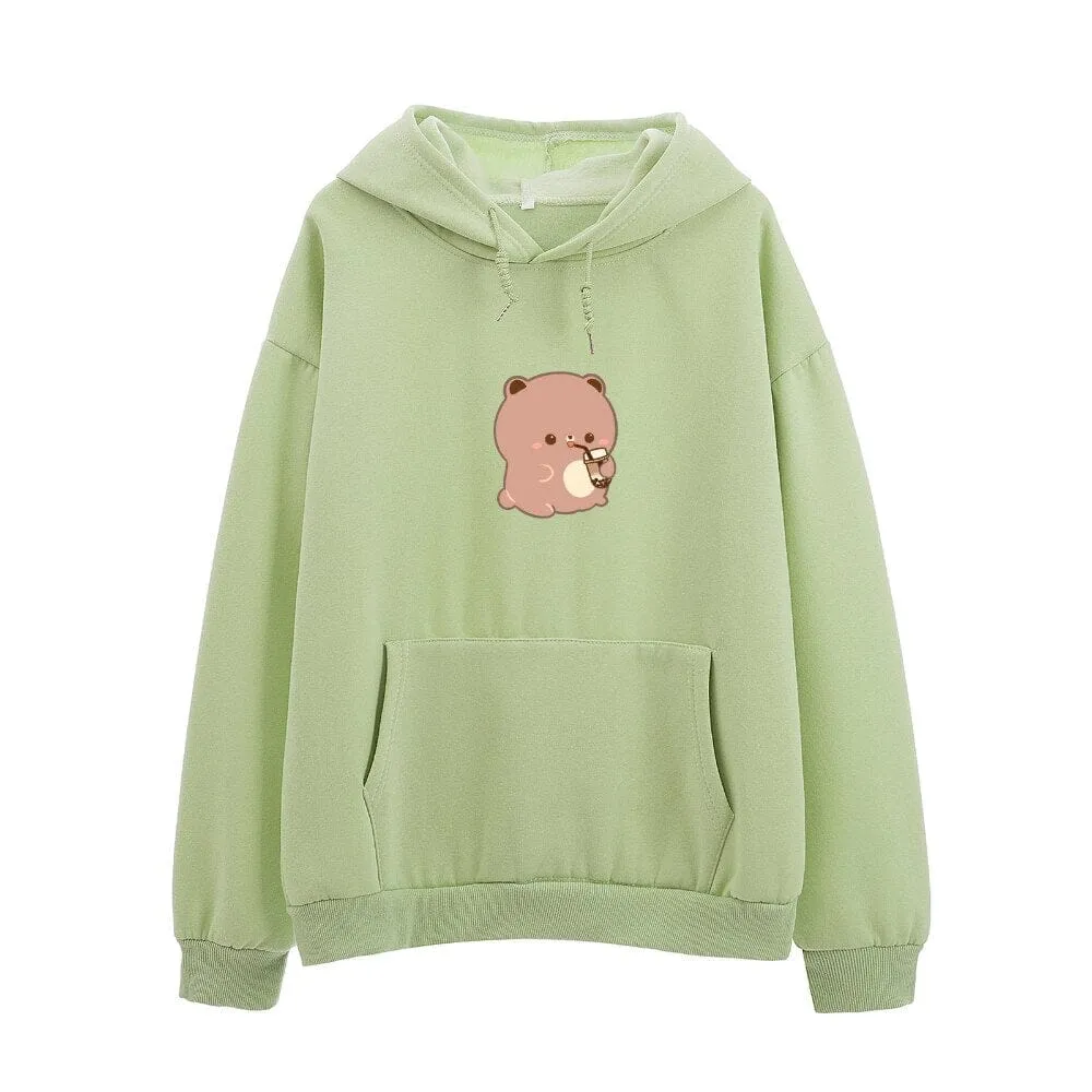 Boba Lovin Boberu the Bear Soft Hoodie