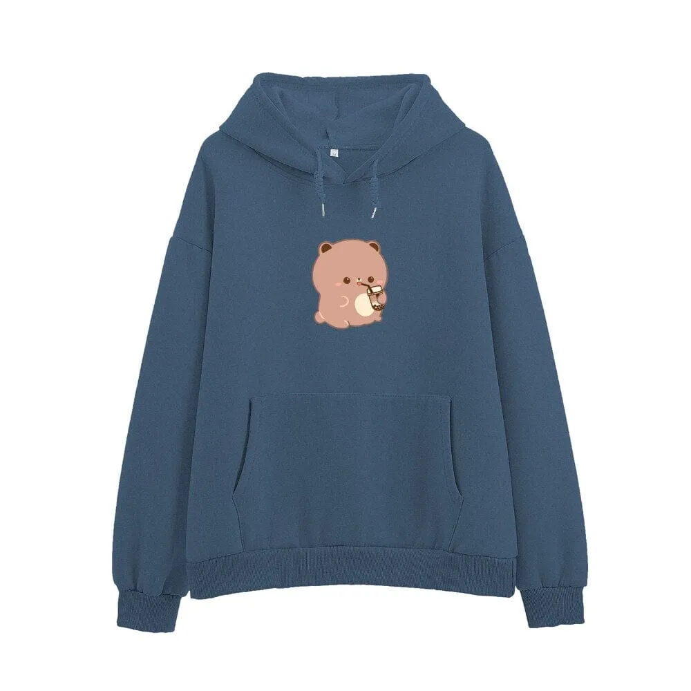 Boba Lovin Boberu the Bear Soft Hoodie