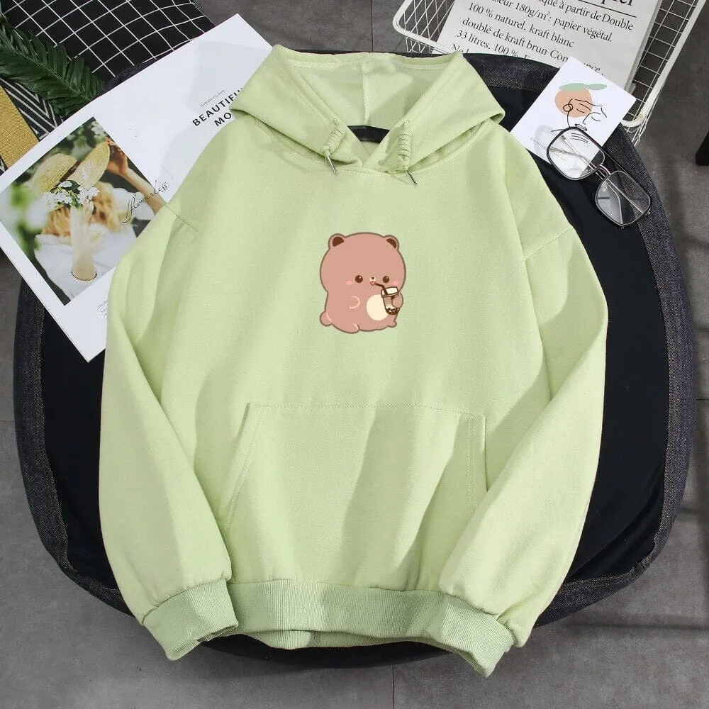 Boba Lovin Boberu the Bear Soft Hoodie