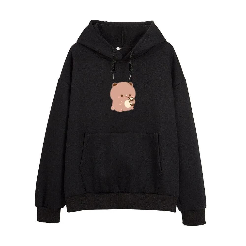 Boba Lovin Boberu the Bear Soft Hoodie