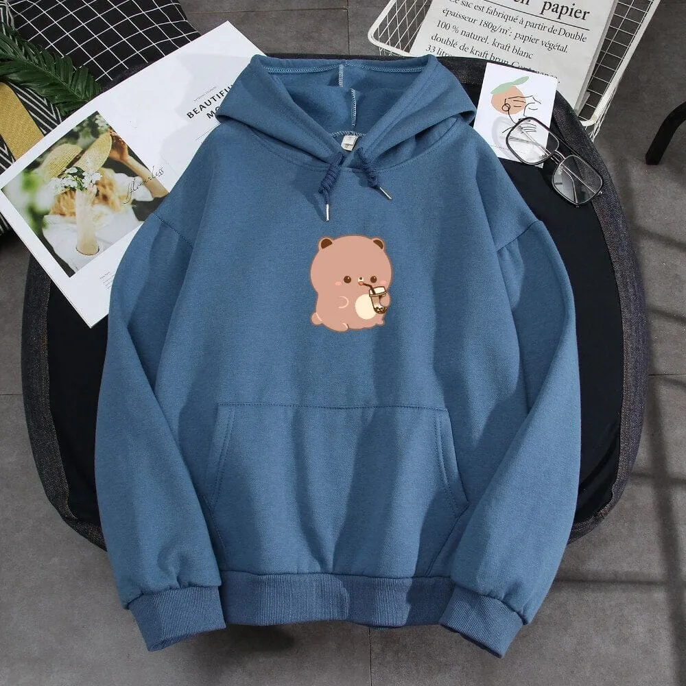 Boba Lovin Boberu the Bear Soft Hoodie