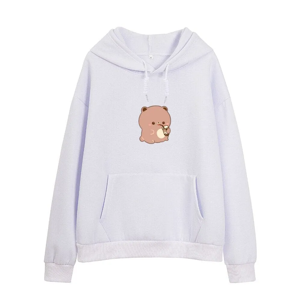 Boba Lovin Boberu the Bear Soft Hoodie