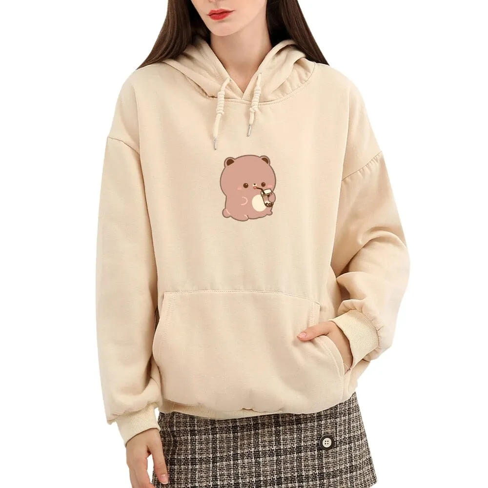 Boba Lovin Boberu the Bear Soft Hoodie