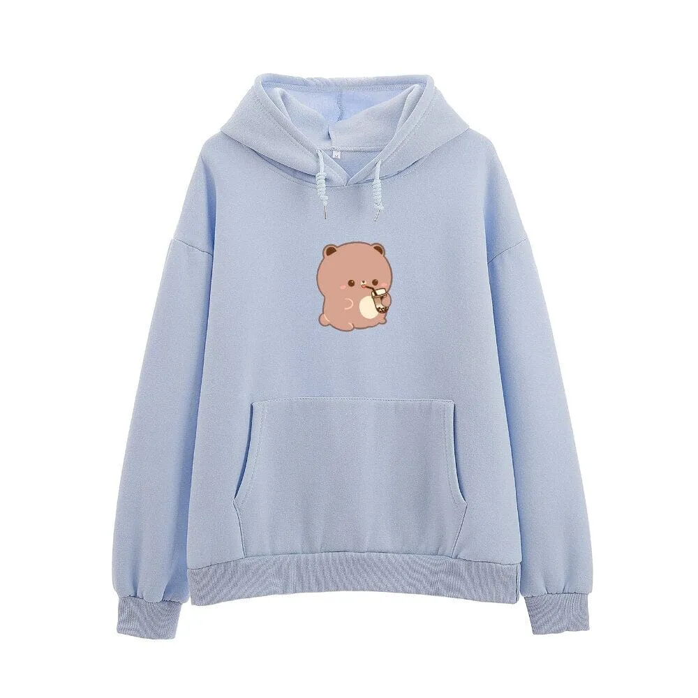 Boba Lovin Boberu the Bear Soft Hoodie