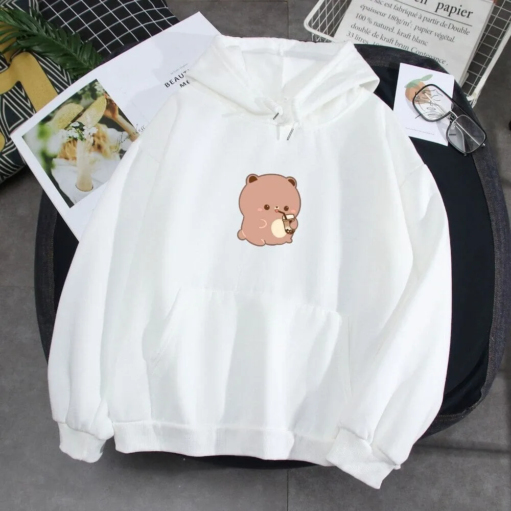 Boba Lovin Boberu the Bear Soft Hoodie