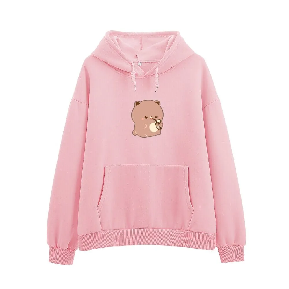 Boba Lovin Boberu the Bear Soft Hoodie