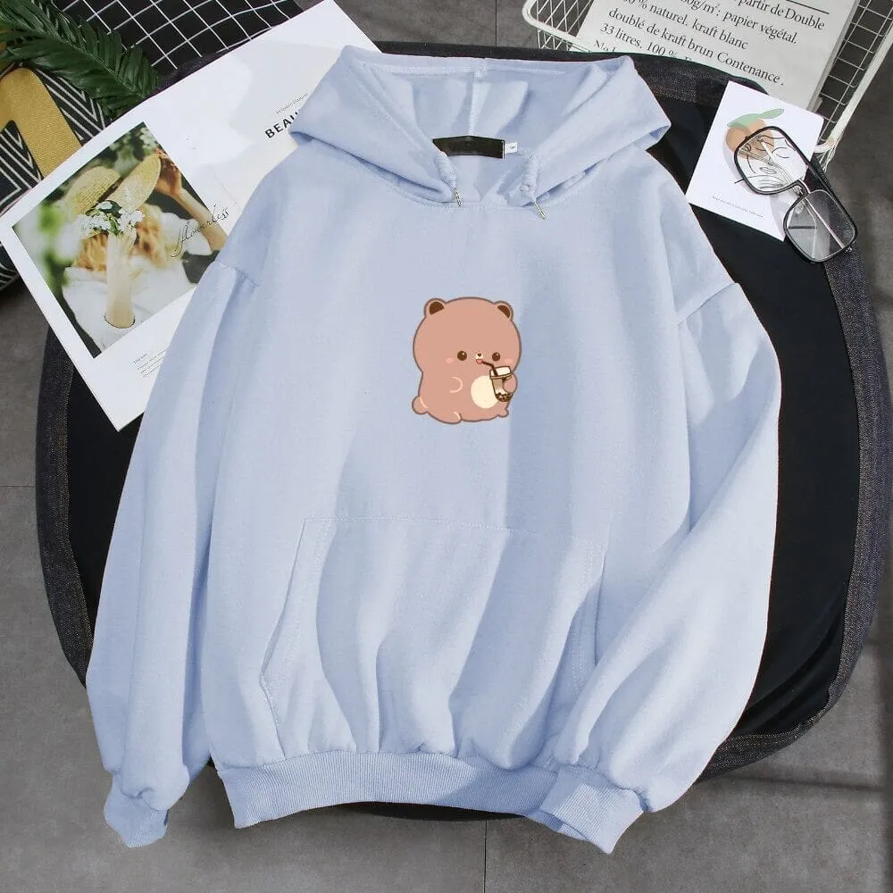 Boba Lovin Boberu the Bear Soft Hoodie