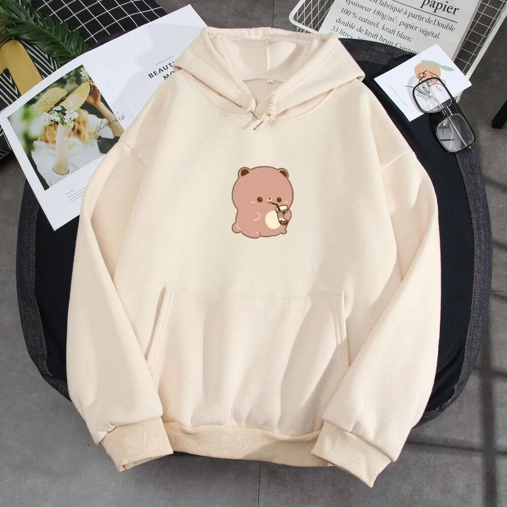 Boba Lovin Boberu the Bear Soft Hoodie