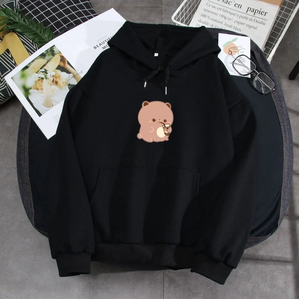 Boba Lovin Boberu the Bear Soft Hoodie