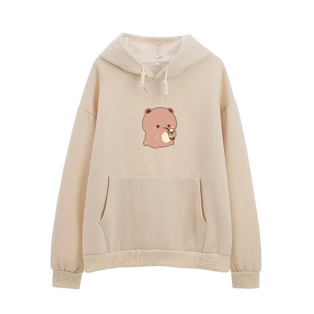 Boba Lovin Boberu the Bear Soft Hoodie