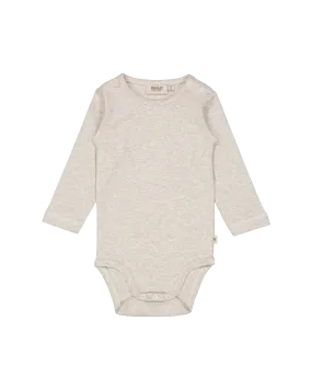 BODYSUIT WHEAT FOSSIL MELANGE