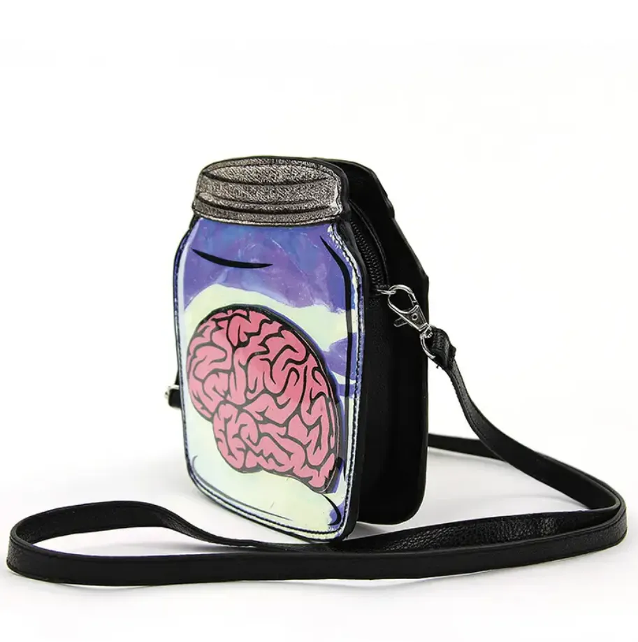 Brain in a Jar Purse