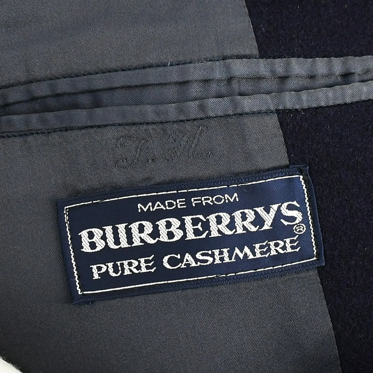 Burberrys Wool Coat #L