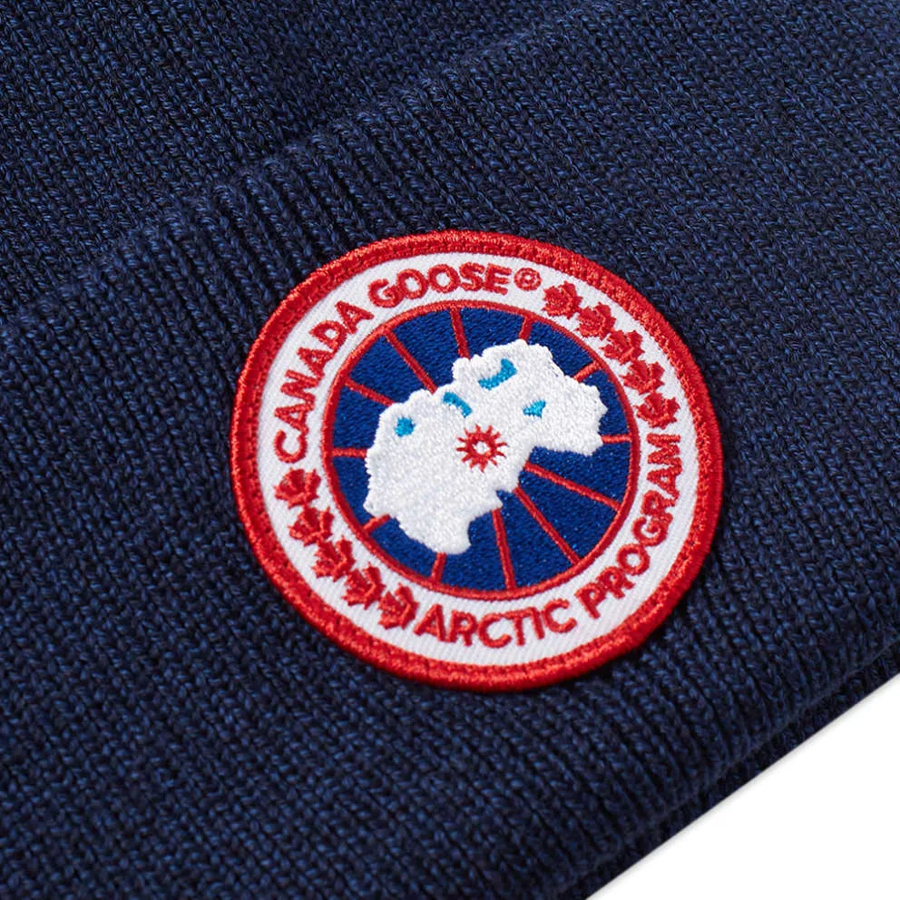 Canada Goose Artic Disc Thermal Toque Beanie Navy