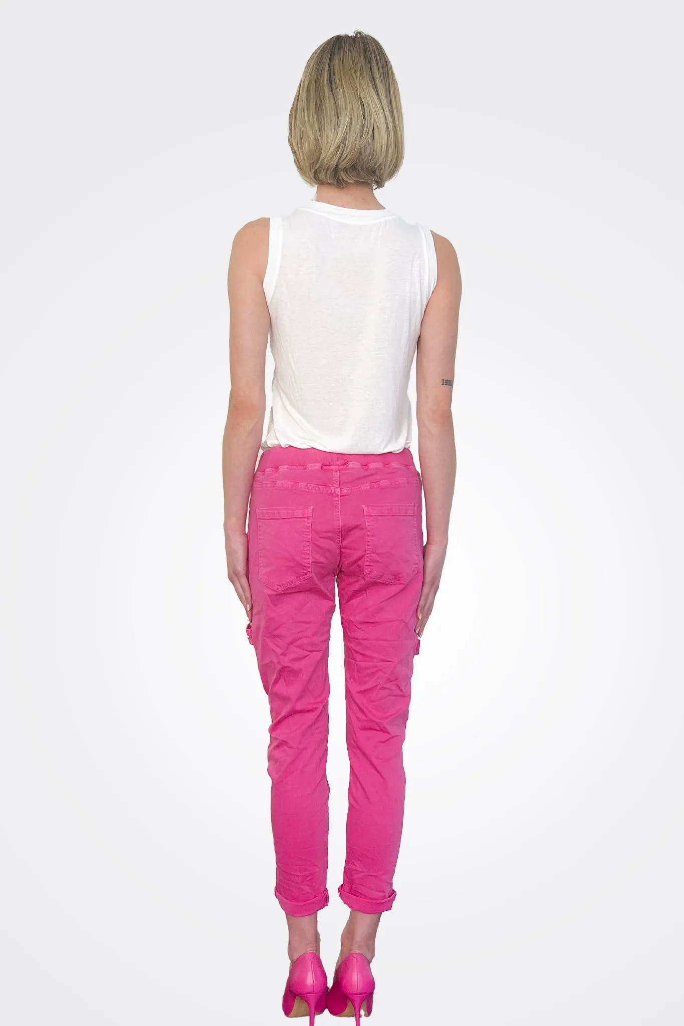 Cargo Pants - Pink